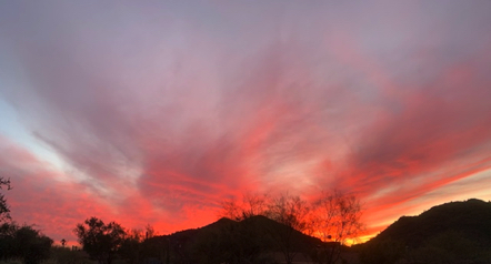 Jan 7 - WOW - What a sunset! Jan 7 - WOW - What a sunset!